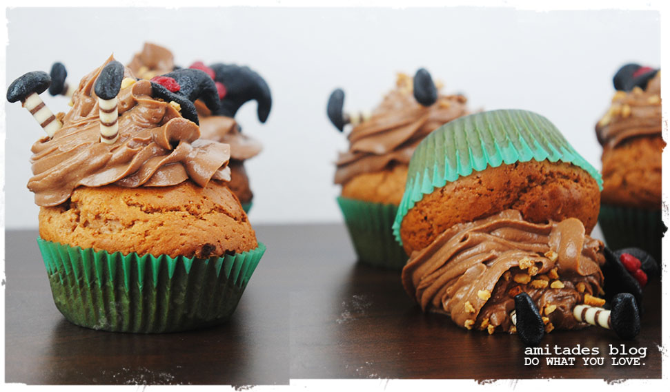 amitades.Blog | verhexte Halloween-Cupcakes