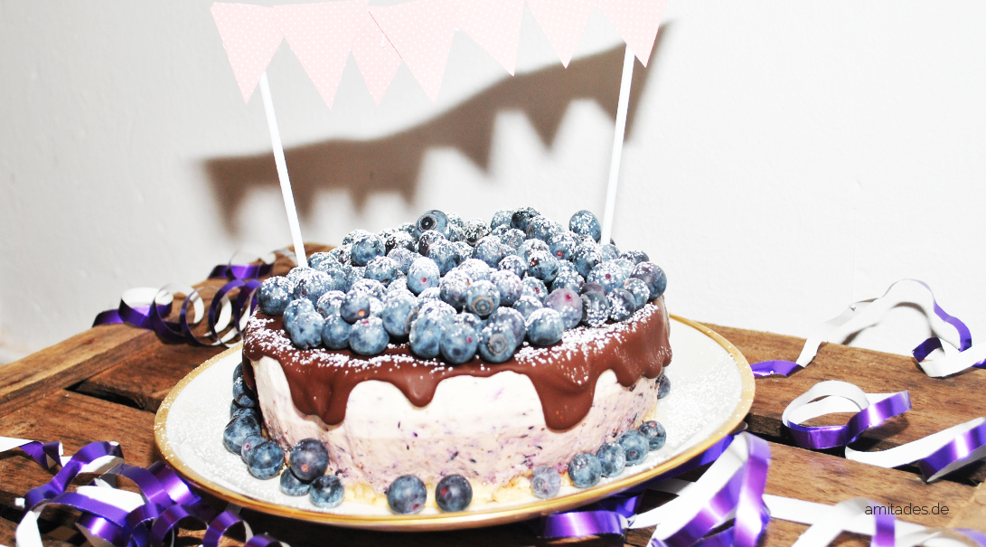 Cremiger Blueberry-Cheesecake