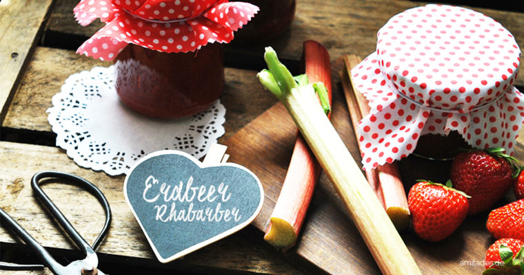 Erdbeer-Rhabarber-Marmelade